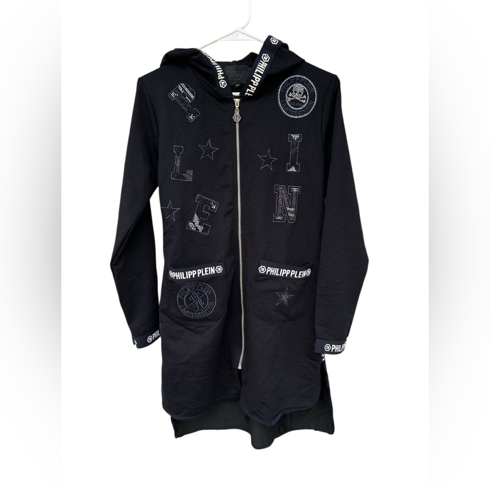 Philipp Plein Couture Fill Zip Limited Edition Sweatshirt - Size Small